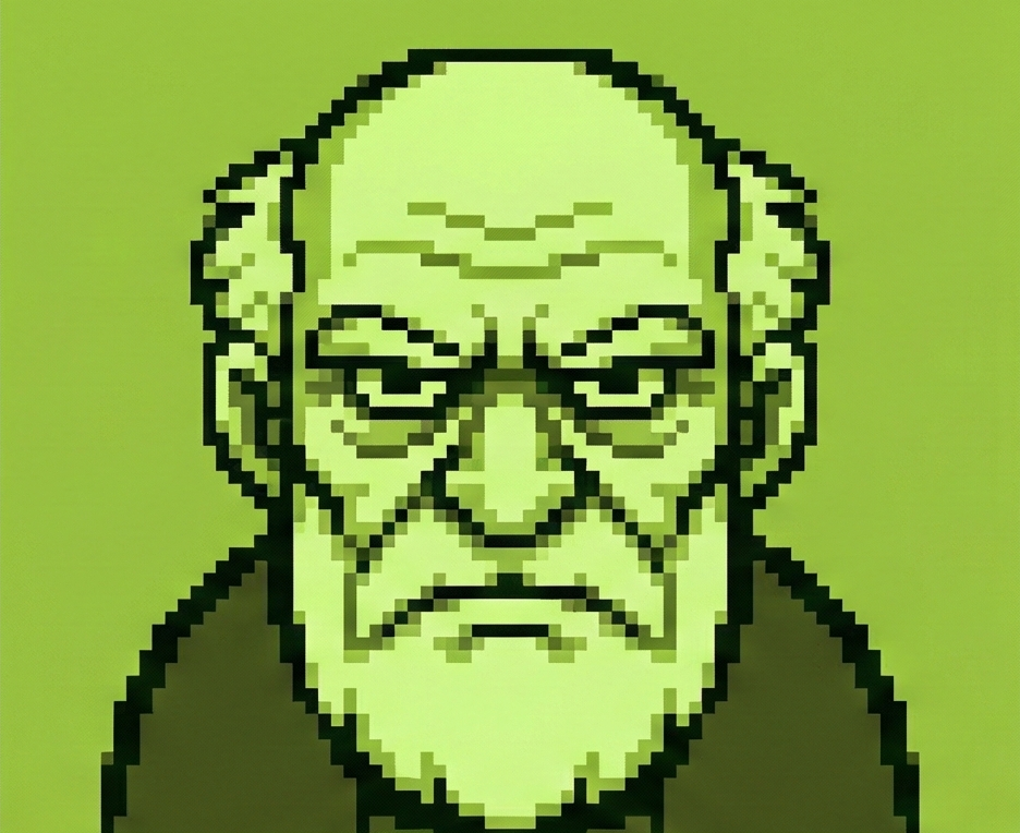 anime pixel avatar example - AI generated pixel art profile picture for Discord and gaming